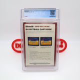 SUPER VIDEO ARCADE BASKETBALL - CGC GRADED 8.0 A+! NEW & Factory Sealed! (Intellivision)