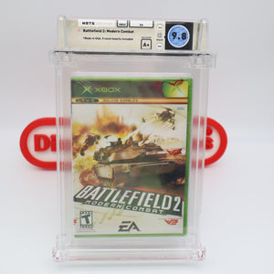 BATTLEFIELD 2 II: MODERN COMBAT - CGC GRADED 9.8 A+! NEW & Factory Sealed! (XBOX)