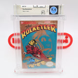 DISNEY'S THE ROCKETEER - WATA GRADED 9.4 B+! NEW & Factory Sealed with Authentic H-Seam! (NES Nintendo)