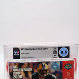 NFL QUARTERBACK CLUB 2000 - WATA GRADED 8.5 A+! NEW & Factory Sealed! (Nintendo 64 N64)