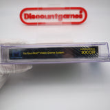 INTERNATIONAL SOCCER - CGC GRADED 9.8 A++! NEW & Factory Sealed! (Atari 2600)
