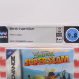 SHREK SUPERSLAM / SUPER SLAM - WATA GRADED 9.8 A++! NEW & Factory Sealed! (Game Boy Advance GBA)
