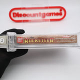 DISNEY'S THE ROCKETEER - WATA GRADED 9.4 B+! NEW & Factory Sealed with Authentic H-Seam! (NES Nintendo)