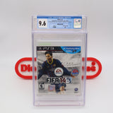 FIFA 14 2014 SOCCER (MESSI COVER!) CGC GRADED 9.6 A+! NEW & Factory Sealed! (PS3 PlayStation 3)