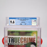 TRUE CRIME STREATS OF LA - CGC GRADED 9.6 A++! BLACK LABEL - NEW & Factory Sealed! (XBox)