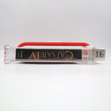 CAESAR IV 4 - WATA GRADED 8.5 A+! NEW & Factory Sealed! (PC Computer Game)