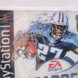 MADDEN NFL 2001 - AUTOGRAPHED BY COVER PLAYER EDDIE GEORGE - BECKETT & WATA GRADED 8.5 A! NEW & Factory Sealed! (PS1 PlayStation 1)