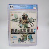 XBOX STRATEGY GUIDE - METAL GEAR SOLID 2 II: SUBSTANCE - CGC GRADED 8.0