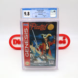 PIRATES! GOLD - CGC GRADED 9.8 A! NEW & Factory Sealed with Authentic Tube Seal! (Sega Genesis)