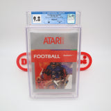 REALSPORTS FOOTBALL - CGC GRADED 9.8 A++! NEW & Factory Sealed! (Atari 2600)