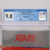 REALSPORTS FOOTBALL - CGC GRADED 9.8 A++! NEW & Factory Sealed! (Atari 2600)