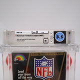 NATIONAL FOOTBALL LEAGUE / NFL FOOTBALL - WATA GRADED 8.5 B+! NEW & Factory Sealed with Authentic H-Seam! (NES Nintendo