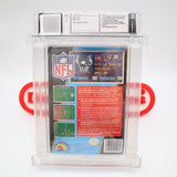 NATIONAL FOOTBALL LEAGUE / NFL FOOTBALL - WATA GRADED 8.5 B+! NEW & Factory Sealed with Authentic H-Seam! (NES Nintendo