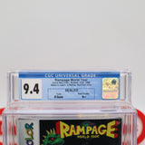 RAMPAGE WORLD TOUR - CGC GRADED 9.4 A++! NEW & Factory Sealed! (Game Boy Advance GBA)