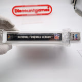 NATIONAL FOOTBALL LEAGUE / NFL FOOTBALL - WATA GRADED 8.5 B+! NEW & Factory Sealed with Authentic H-Seam! (NES Nintendo
