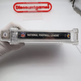 NATIONAL FOOTBALL LEAGUE / NFL FOOTBALL - WATA GRADED 8.5 B+! NEW & Factory Sealed with Authentic H-Seam! (NES Nintendo