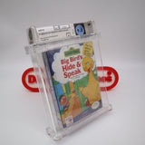 SESAME STREET: BIG BIRD'S HIDE & AND SPEAK - WATA GRADED 9.2 A! NEW & Factory Sealed with Authentic H-Seam! (NES Nintendo)