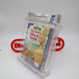 SESAME STREET: BIG BIRD'S HIDE & AND SPEAK - WATA GRADED 9.2 A! NEW & Factory Sealed with Authentic H-Seam! (NES Nintendo)