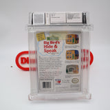 SESAME STREET: BIG BIRD'S HIDE & AND SPEAK - WATA GRADED 9.2 A! NEW & Factory Sealed with Authentic H-Seam! (NES Nintendo)
