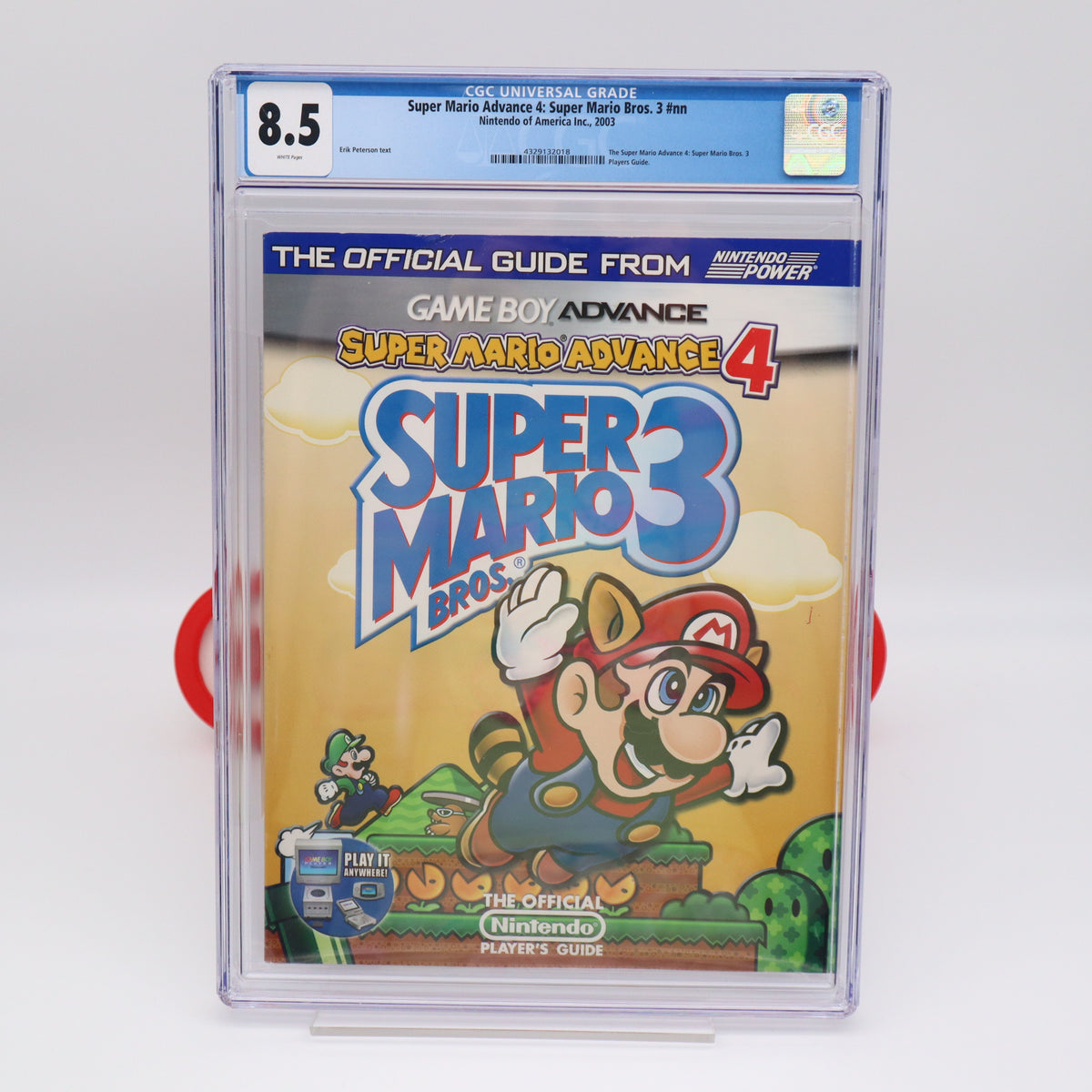 GBA GAME BOY ADVANCE STRATEGY GUIDE SUPER MARIO CGC