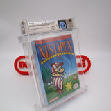 NES OPEN TOURNAMENT GOLF w/ MARIO - WATA GRADED 9.4 A! NEW & Factory Sealed with Authentic H-Seam! (NES Nintendo)