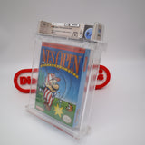 NES OPEN TOURNAMENT GOLF w/ MARIO - WATA GRADED 9.4 A! NEW & Factory Sealed with Authentic H-Seam! (NES Nintendo)