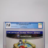 NINTENDO GAMECUBE STRATEGY GUIDE - SUPER MARIO SUNSHINE PLAYER'S GUIDE - CGC GRADED 7.0