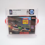 ESPN SPEED WORLD NASCAR RACING - WATA GRADED 9.4 A! NEW & Factory Sealed! (SNES Super Nintendo)