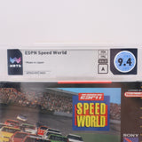 ESPN SPEED WORLD NASCAR RACING - WATA GRADED 9.4 A! NEW & Factory Sealed! (SNES Super Nintendo)
