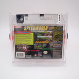 ESPN SPEED WORLD NASCAR RACING - WATA GRADED 9.4 A! NEW & Factory Sealed! (SNES Super Nintendo)