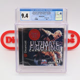 UFC / ULTIMATE FIGHTING CHAMPIONSHIP - CGC GRADED 9.4 A++! NEW & Factory Sealed! (Sega Dreamcast)