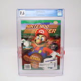 NINTENDO POWER ISSUE #85 - SUPER MARIO 64 - CGC GRADED 7.5