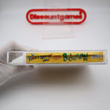 THE REN & STIMPY SHOW BUCKEROOS - VGA GRADED 75+ EX+/NM SILVER! NEW & Factory Sealed with Authentic H-Seam! (NES Nintendo)