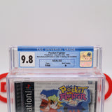 CAPCOM'S POCKET FIGHTER - CGC GRADED 9.8 A+! NEW & Factory Sealed! (PS1 PlayStation 1)
