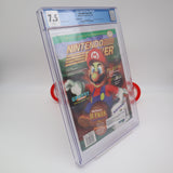 NINTENDO POWER ISSUE #85 - SUPER MARIO 64 - CGC GRADED 7.5