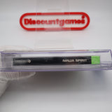 NINJA SPIRIT - CGC GRADED 9.8 A++! NEW & Factory Sealed! (TurboGrafx 16)