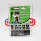 HAN SOLO (ECHO BASE OUTFIT) PROOF CARD - AFA SDCC GRADED 8.5 - NEW & Authentic! (Star Wars Vintage Collection)