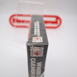 WHERE IN TIME IS CARMEN SANDIEGO? NEW & Factory Sealed with Authentic V-Seam! (SNES Super Nintendo)