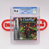 WILLY WONKA: CHARLIE AND THE CHOCOLATE FACTORY - CGC GRADED 9.6 A++! NEW & Factory Sealed! (Game Boy Advance GBA)
