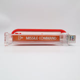MISSILE COMMAND - HIGHEST WATA GRADED 9.8 A++! NEW & Factory Sealed! (Atari 2600) EARLY ORANGE BOX!