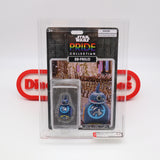 STAR WARS / DISNEY DROID FACTORY: BB-PR0UD PRIDE COLLECTION! AFA GRADED 8.5 NEW Authentic & Factory Sealed! (MOC Star Wars Figure)