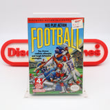 NES PLAY ACTION FOOTBALL - NEW & Factory Sealed with Authentic H-Seam! (NES Nintendo)