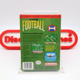 NES PLAY ACTION FOOTBALL - NEW & Factory Sealed with Authentic H-Seam! (NES Nintendo)