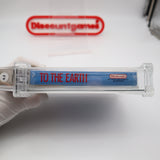 TO THE EARTH - WATA GRADED 9.2 A+! NEW & Factory Sealed with Authentic H-Seam! (NES Nintendo)