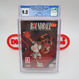 ROUNDBALL: 2-ON-2 CHALLENGE BASKETBALL - CGC GRADED 9.0 A! NEW & Factory Sealed with Authentic H-Seam! (NES Nintendo)