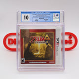 THE LEGEND OF ZELDA: A LINK BETWEEN WORLDS - HIGHEST/PERFECT GRADED CGC 10 A++! NEW & Factory Sealed! (Nintendo 3DS)