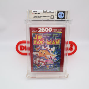 JR. PAC-MAN / JUNOR PACMAN - WATA GRADED 9.4 A++! NEW & Factory Sealed! (Atari 2600)