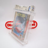 SHINOBI - WATA GRADED 7.5 B+! NEW & Factory Sealed with Authentic V-Overlap Seam! (NES Nintendo)