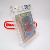 SHINOBI - WATA GRADED 7.5 B+! NEW & Factory Sealed with Authentic V-Overlap Seam! (NES Nintendo)