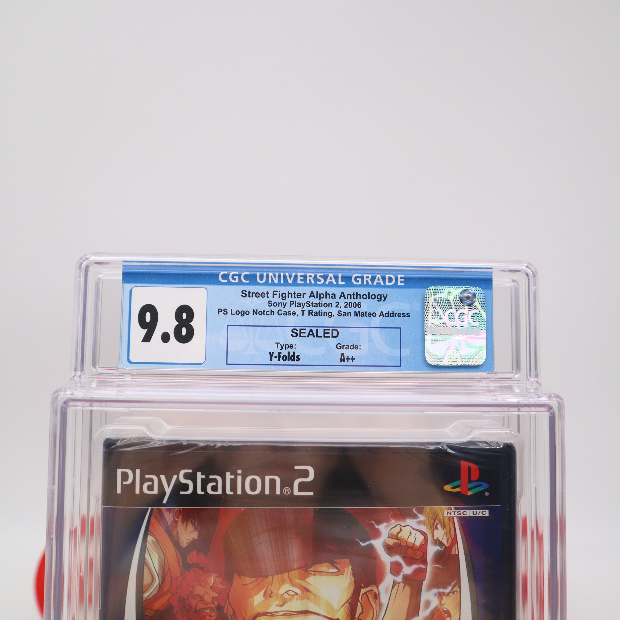 STREET FIGHTER ALPHA ANTHOLOGY - CGC GRADED 9.8 A++! NEW